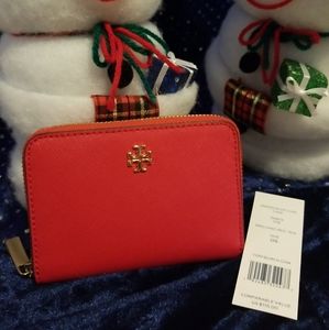 SOLD!! New! Emerson zip coin wallet